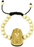 PHARAOH New Good Wood Goodwood Maple 10mm Bead Natural Wood Pendant Replica Bracelet Piece