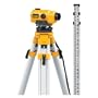DEWALT DW096PK  26X Automatic Optical Level Kit with Tripod, Rod, and Carrying Case