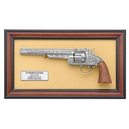 schofield revolver for sale. Replica Shop USA - Wyatt Earp Schofield Revolver Replica with Frame for sale