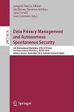 Produkt-Bild: (Data Privacy Management and Autonomous Spontaneous Security: 5th International Workshop, DPM 2010 and 3rd International Workshop, SETOP 2010 Athens, G) By Garcia-Alfaro, Joaquin (Author) Paperback on (04 , 2011)