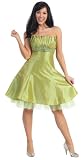 Strapless Fancy Party Junior Prom Dress #596 (18, Lime) Strapless Fancy Party Junior Prom Dress #596 (18, Lime)