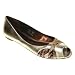 Calvin Klein Gracyn Light Gold/Cream Flats