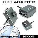 GPS Adpater Camera Cord f&uuml;r Nikon Kameras D700 D300 D200 D3 D2X(s) D2H, D2HS und Fujifilm Kamera S5 Pro
