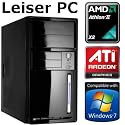 shinobee Aufr&uuml;st PC #3942 AMD Athlon II X2 255 2 x 3.1 GHz | 4096 MB DDR3 PC-1333 MEMSeven RAM (alternativ 8GB +19,99) | NVIDIA GeForce 7025 | 5.1 Sound | LAN | nur noch Festplatte rein (IDE oder S-ATA) - fertig