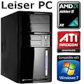 shinobee Aufr�st PC #3942 AMD Athlon II X2 255 2 x 3.1 GHz | 4096 MB DDR3 PC-1333 MEMSeven RAM (alternativ 8GB +19,99) | NVIDIA GeForce 7025 | 5.1 Sound | LAN | nur noch Festplatte rein (IDE oder S-ATA) - fertig
