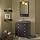 American Standard 9437.200.310 Cascada Three-Drawer Vanity without Lavatory Top, Tobacco
