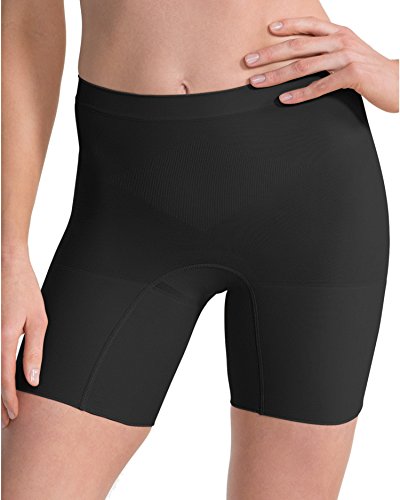 SPANX Power Series Medium Control Shorts, 2X, Black