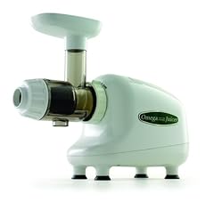 Omega J8003 Nutrition Center Single-Gear Commercial Masticating Juicer, White 