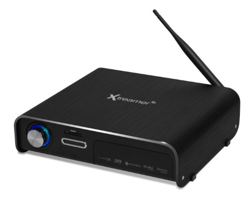 Xtreamer Prodigy Black - Full 1080p 3d Media Player & Streamer - with an internal Wireless 802.11n and an internal Dual Tuner for DVB-T Features 750 Mhz Cpu, USB 3.0, Gigabit Lan, Hdmi 1.4!