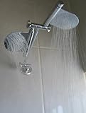 IMAGE OF Dual Paddle Butterfly Rain Shower Head - Chrome