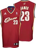 LeBron James Cleveland Cavaliers Maroon Youth Replica Adidas NBA Jersey