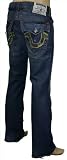 True Religion Brand Men's Bootcut Camouflage Flap Pocket Denim Jeans