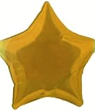 Star Mylar Balloon Gold