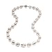 HinsonGayle Extreme Baroque Collection Handpicked Ultra-Orient White Baroque Cultured Pearl Necklace (Sterling Silver)