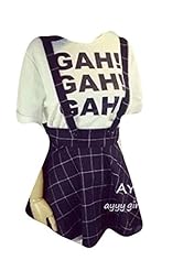 Short Summer Plaid Print  Dress