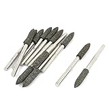 uxcell　研削ヘッド　マウントポイント　取り付け点　砥粒　アロイシャンク　コーンチップ　12個