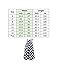 Persun Women Contrast Polka Dot Print Maxi Skater Skirt