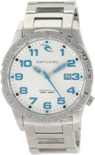Rip Curl Women's A2481G-WHI Cortez Two SSS Heat Bezel Stainless-Steel Sport Bezel Watch