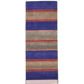 2'8 x 8'2 Gray Hand Tufted Wool Gabbeh Runner Rug