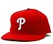 Philadelphia Phillies NEW ERA Fitted Baseball Hat - Red