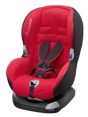 Maxi-Cosi 64106641 - Priori XP Kinderautositz Gruppe 1 (9-18 kg), ab 9 Monate bis circa  3.5 Jahre, Deep Red