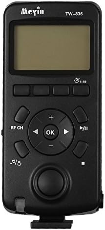 Meyin FSK 2.4GHz Wireless and wired Transceiver Timer Shutter Remote Control for Canon EOS 7D, 5D Mark II, 5D, 1D, 1D Mark II, 1D Mark III, 1D Mark IV, 1Ds, 1Ds Mark II, 50D, 40D, 30D, 20D, 10D