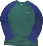 Lacoste Mens Classic Long Sleeve Baseball T Shirt