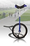 16″ Unicycle Blue Chrome Unicycle Wheel Cycling