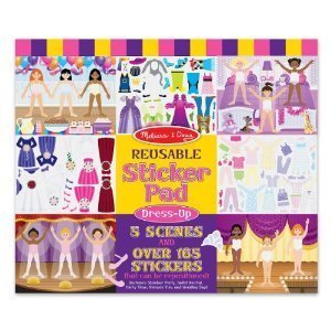 Melissa & Doug Dress-Up Reusable Sticker Pad