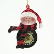 Chicago Blackhawks NHL Striped Acrylic Snowman Ornament (3")