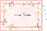 Butterflies Baby Thank You Cards Set of 20 41g8Ls05m L. SL160 Butterflies Baby Thank You Cards Set of 20