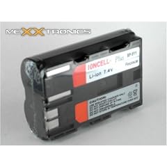 Akku für Canon EOS 300D, passgenau, Li-Ion, Lithium-Ionen, 1500 mAh, Ersatz Akku, Accu, Ersatzakku, Digitalkamera, Kamera