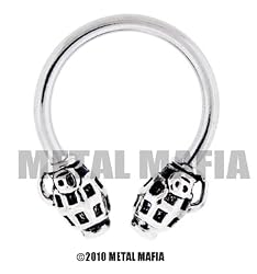 HORSESHOE WITH HAND GRENADE BALLS