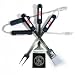 Motorhead Products MH5104 MLB 4-Piece BBQ Grilling Utensil Set, Red Sox