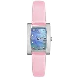 Pink Watch With Diamonds, Tissot Womens Generosi-T Diamonds Pink Fabric Watch