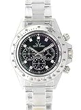 TOYWATCH - Mother of Pearl Chrono Collection - Black