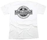 K&N 88-6018-M White Medium Authentic Part Logo Men's T-Shirt