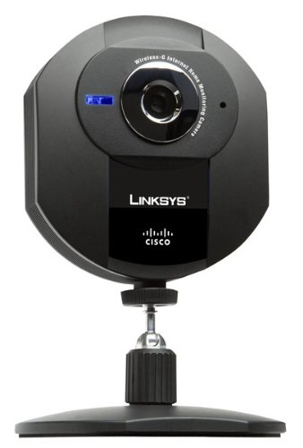 Cisco-Linksys WVC54GCA Webcam 640x480 802.11G Wireless Internet Home Monitoring Camera