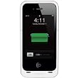 Mophie Juice Pack Air Case and Rechargeable Battery for iPhone 4 (White) Compatibility with both Verizon & AT&T iPhone 4