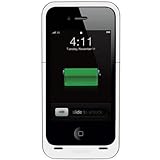 Mophie Juice Pack Air Case and Rechargeable Battery for iPhone 4 (White) Co ....