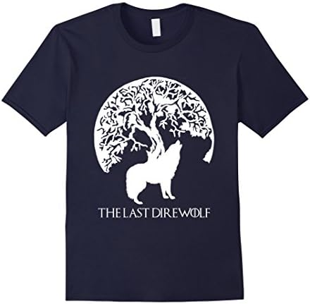 Men's Direwolf T-shirt- Got this shirt yet? Medium Navy