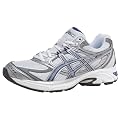 Asics Damen Gel Oberon Laufschuh Weiss/Silber/Blau