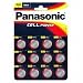 12 X Panasonic CR2032 Lithium Cell 3V Battery Batteries, DL2032, BR2032, KCR2...