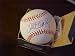 Xavier Nady Hand Signed Autographed New York Yankees Official Major League Baseball