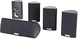 Polk Audio RM75 Home Theater Speaker System 4 compact satellites and 1 center channel speaker