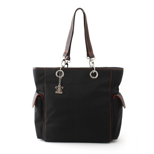 Kalencom Maxi Tote, Black/Orange image