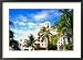 Art Deco Building, South Beach, Miami, Florida, USA Framed Photographic Poster Print by Terry Eggers, 29x21