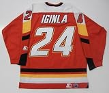 Jarome Iginla Calgary Flames Starter Rookie Jersey Size Large New W/tags - XX-Large