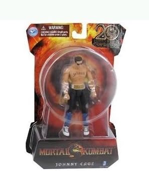 Mortal Kombat MK 9 Johnny Cage 4 inch Action Figure by Zoofy International