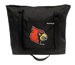 Louisville Cardinals Tote Bag University of Louisville - For Travel or Beach Gift Ideas for Man Men Him Her Women Ladies or College Fans Students OFFICIAL NCAA MERCHANDISE